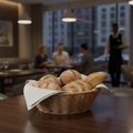 Polypropylene Round Basket 200mm for Table Presentations