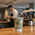 Compostable Double Wall Hot Cup 12oz for Eco-Friendly Service (Pack of 500)