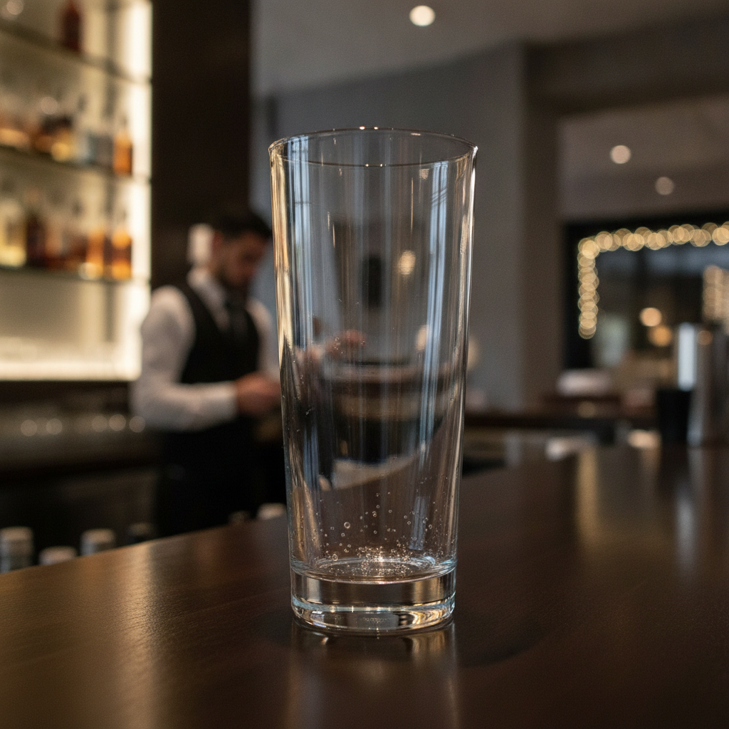 Glass Nucleated Tumbler 285ml for Pubs & Bars (Pack of 12)