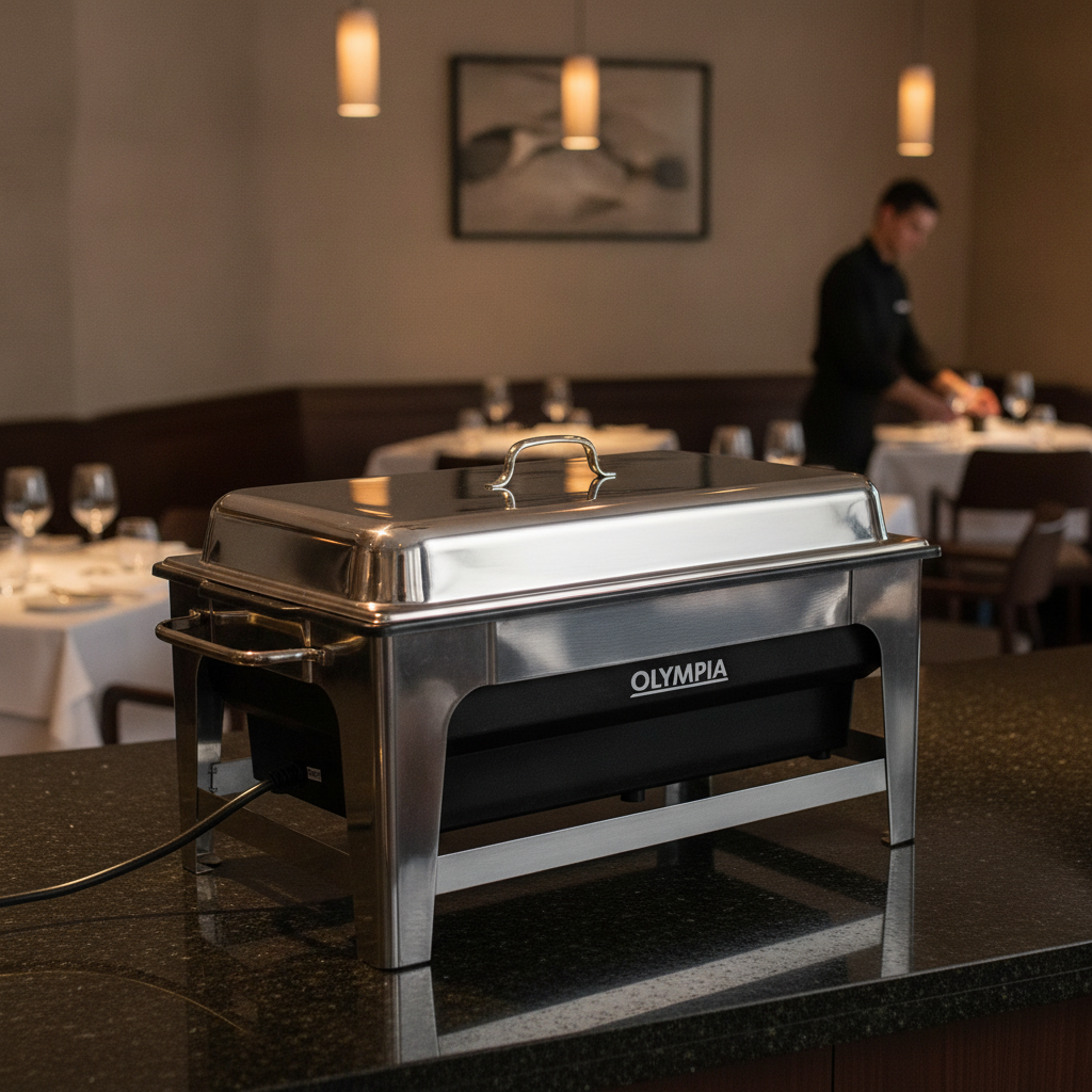 Stainless Steel Electric Chafing Dish 13.5L for Commercial Use
