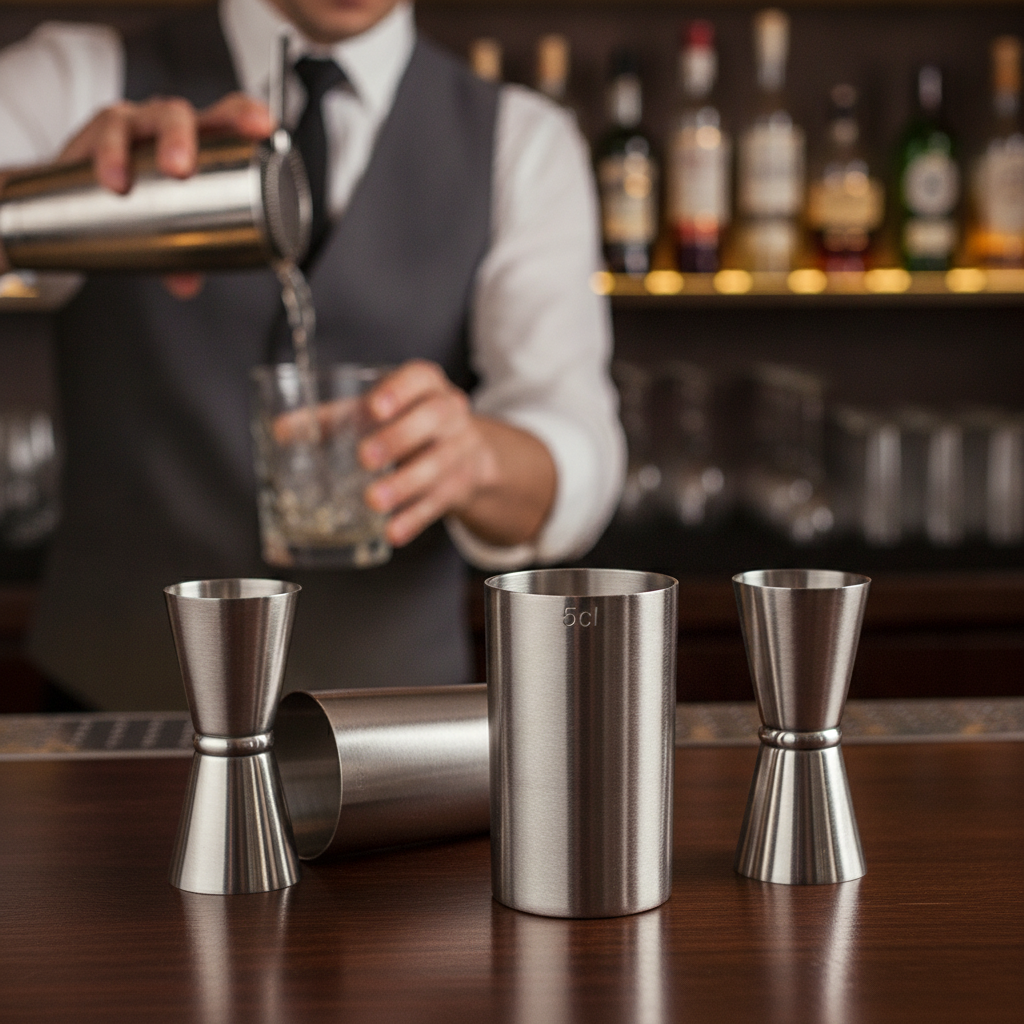 Stainless Steel Thimble Measure 50ml for Bars & Pubs