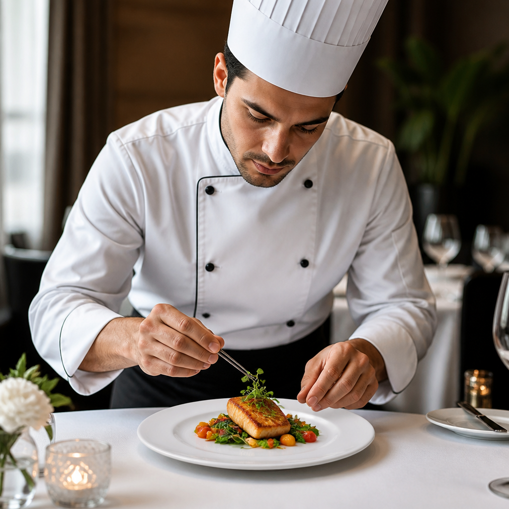 Plates 230mm White Porcelain for Fine Dining (Pack of 24)