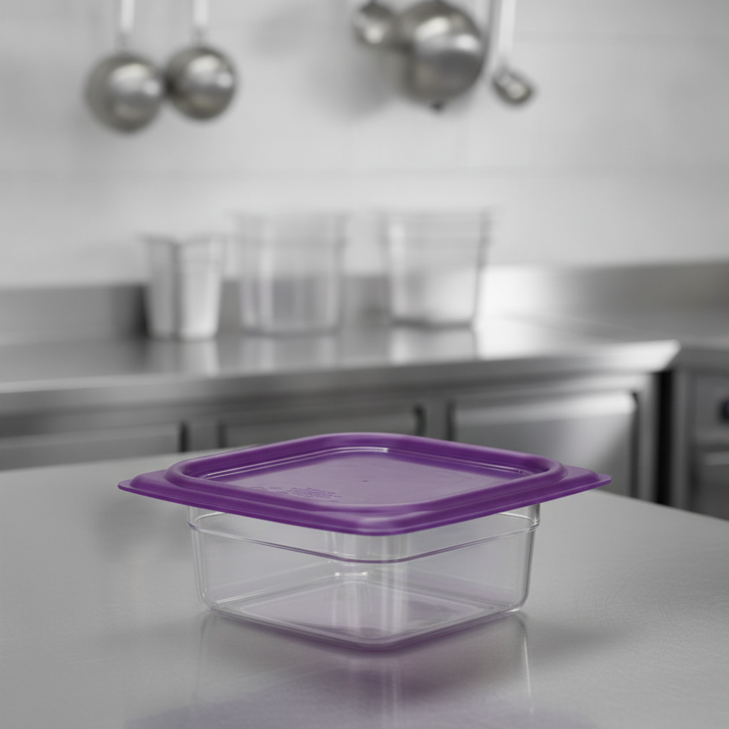 Polypropylene Seal Lid for 1/6 GN Containers for Food Safety