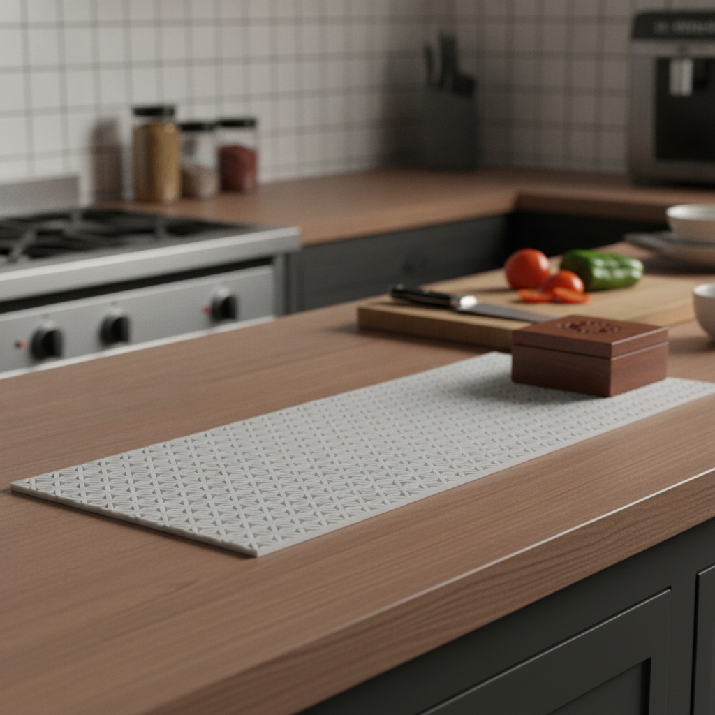 Silicone Non-Slip Mat 150mm x 520mm for Wooden Boxes