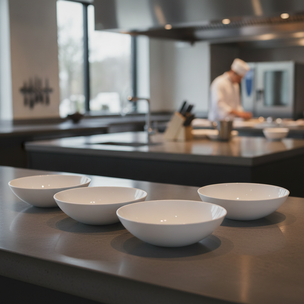 Melamine Buffet Bowls 0.6L for Catering & Hospitality (Pack of 4)