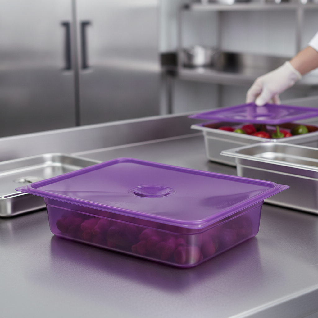 Polypropylene Seal Lid for 1/1 GN Containers for Food Safety
