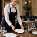 Plates 170mm White Porcelain for Catering Environments (Pack of 12)