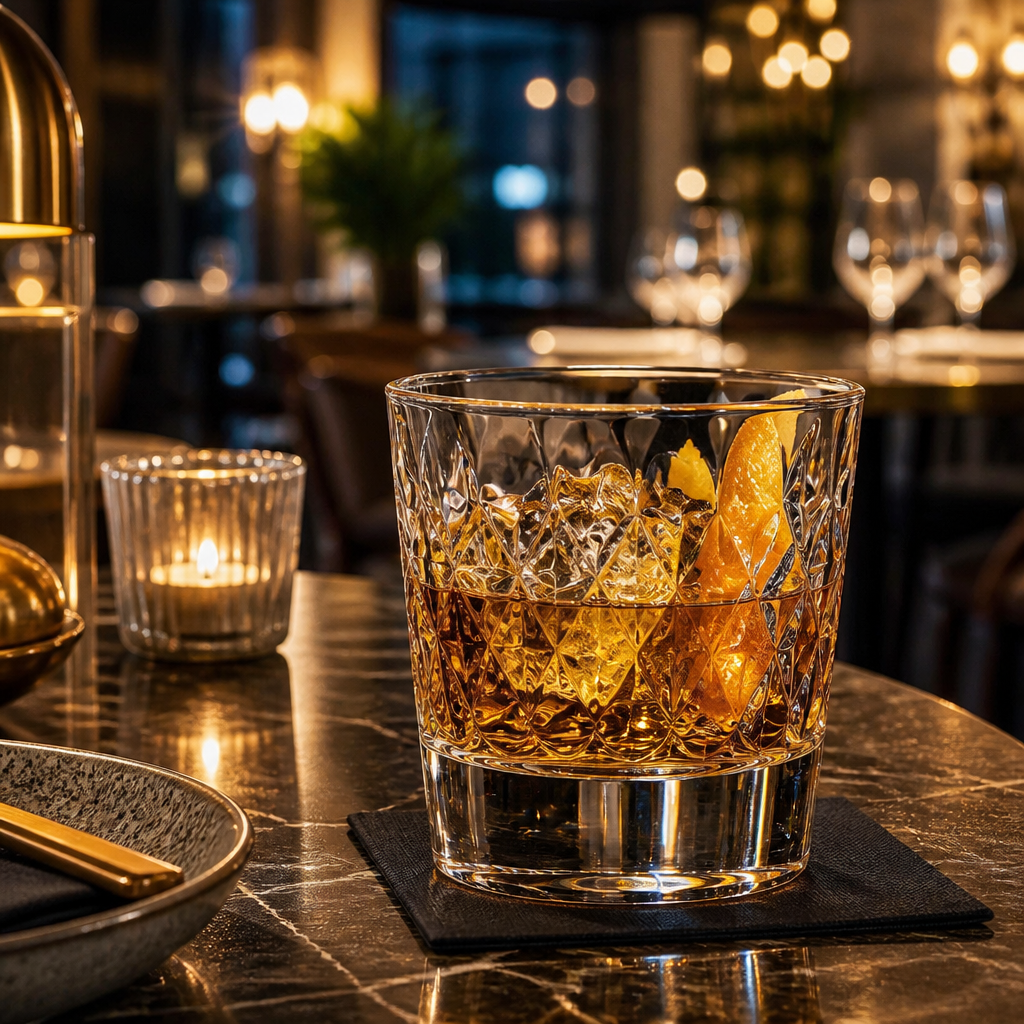 Glass Double Old Fashioned Tumblers 360ml for Bars & Restaurants (Pack of 24)