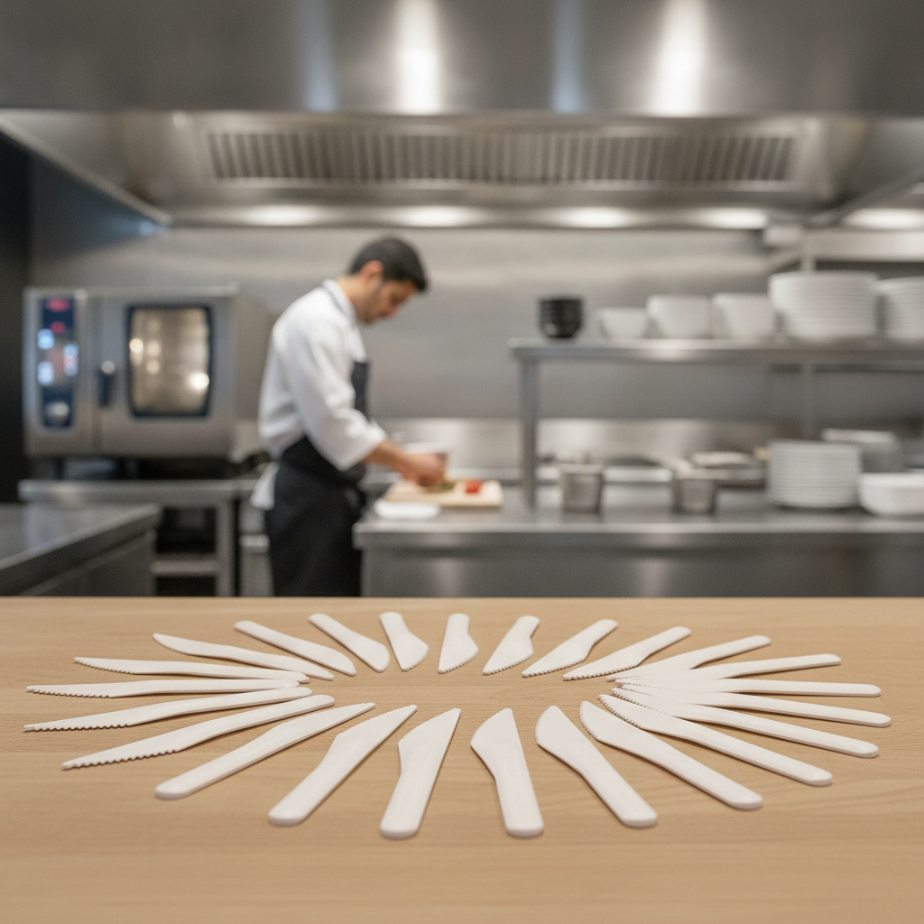 Paper Knife 26mm for Hot or Cold Foods (Pack of 1000)