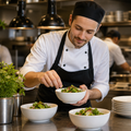 Salad Bowls 130mm Porcelain for Restaurants & Cafés (Pack of 12)