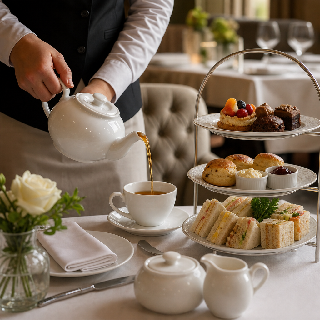White Porcelain Teapots 600ml for Afternoon Tea Service (Pack of 2)