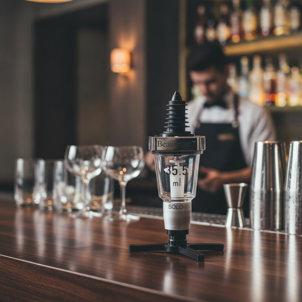 Stainless Steel Solo Measure 35.5ml for Everyday Bar Use