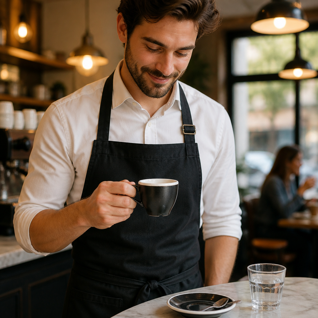 Porcelain Espresso Cups Onyx Black 89ml for Coffee Shops (Pack of 12)