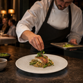 Coupe Plates 260mm Grey Porcelain for Restaurants (Pack of 12)