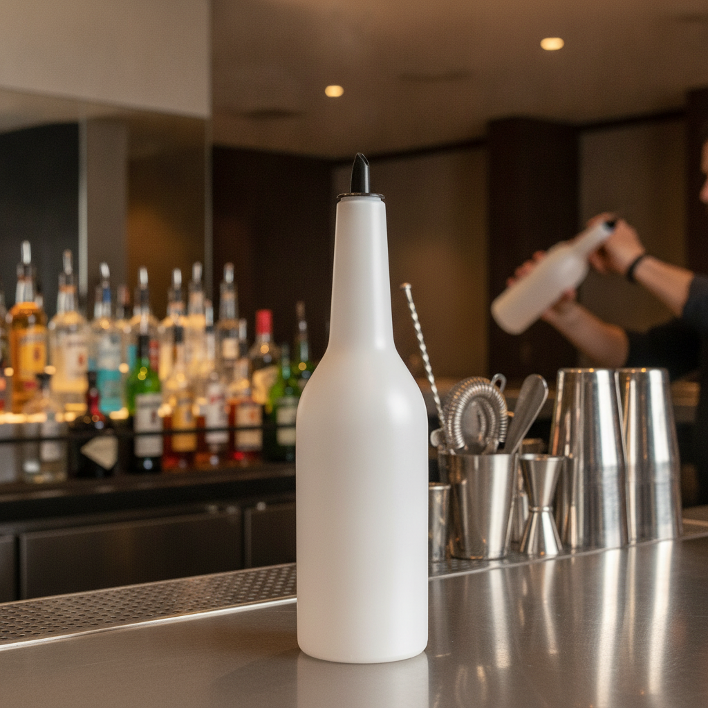 Plastic Flair Bottle 750ml for Flair Bartending