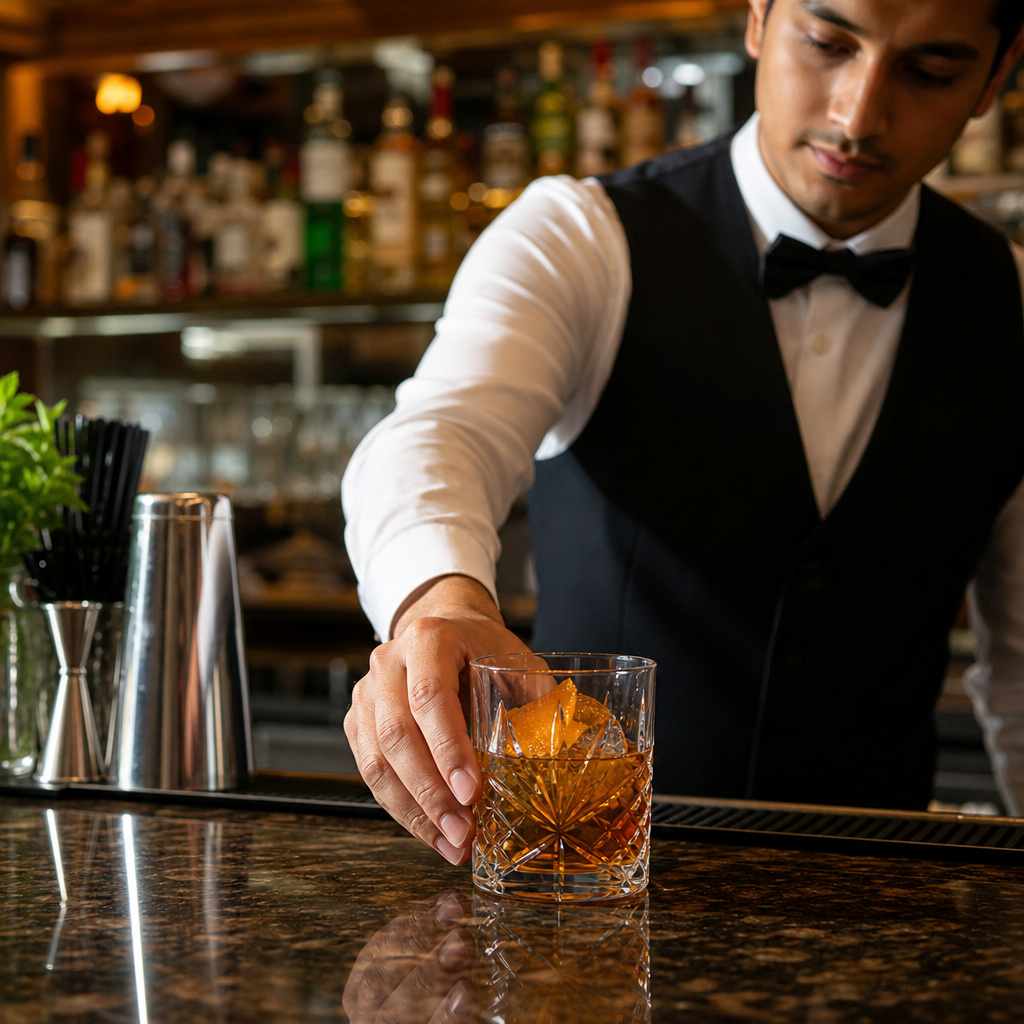 Polycarbonate Stacking Double Old Fashioned Glasses 320ml for Bars & Restaurants (Pack of 12)