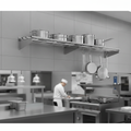 Stainless Steel Wall Shelf 1500mm for Kitchen Storage