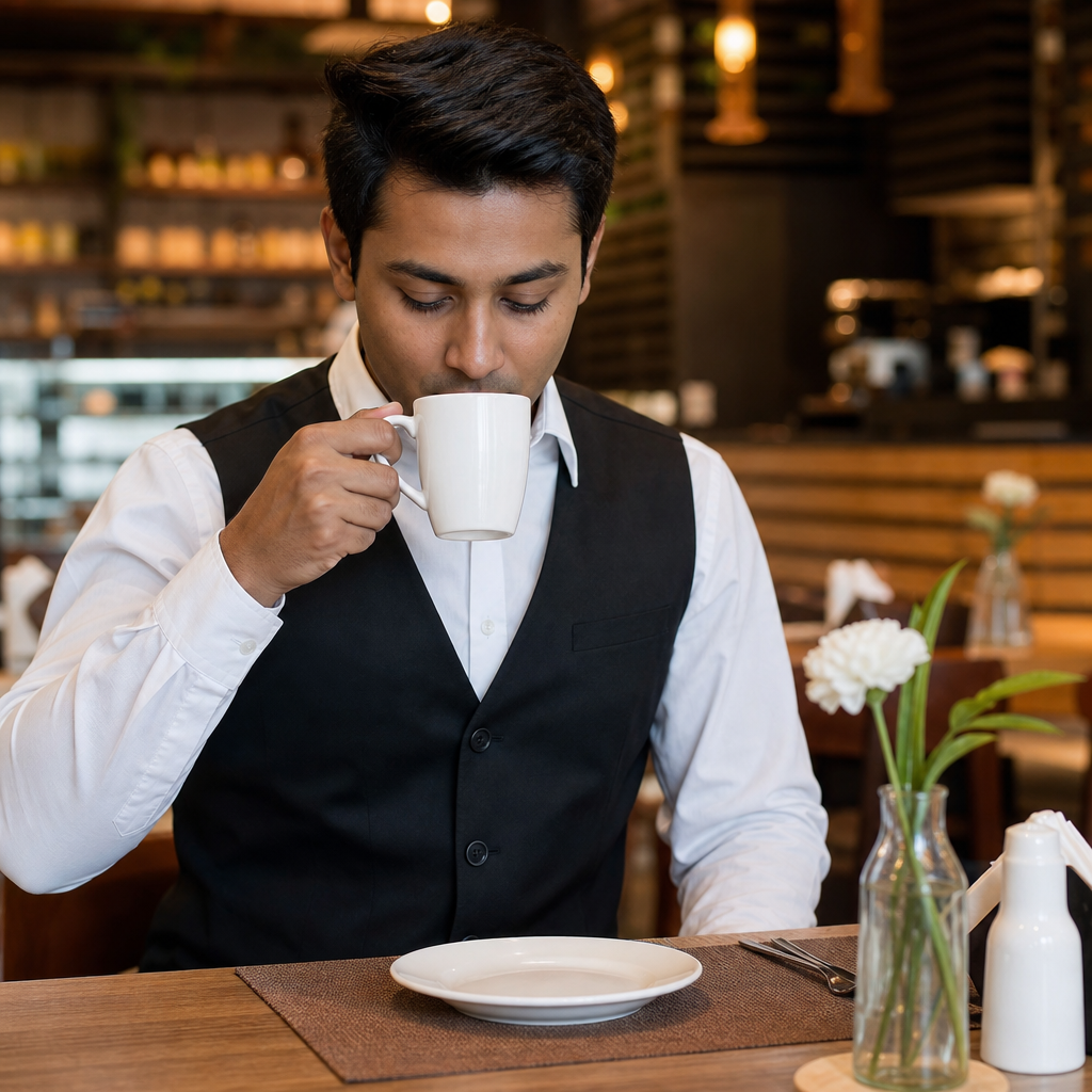 Alumina Mug 340ml Vitrified Ceramic for Casual Dining (Pack of 24)