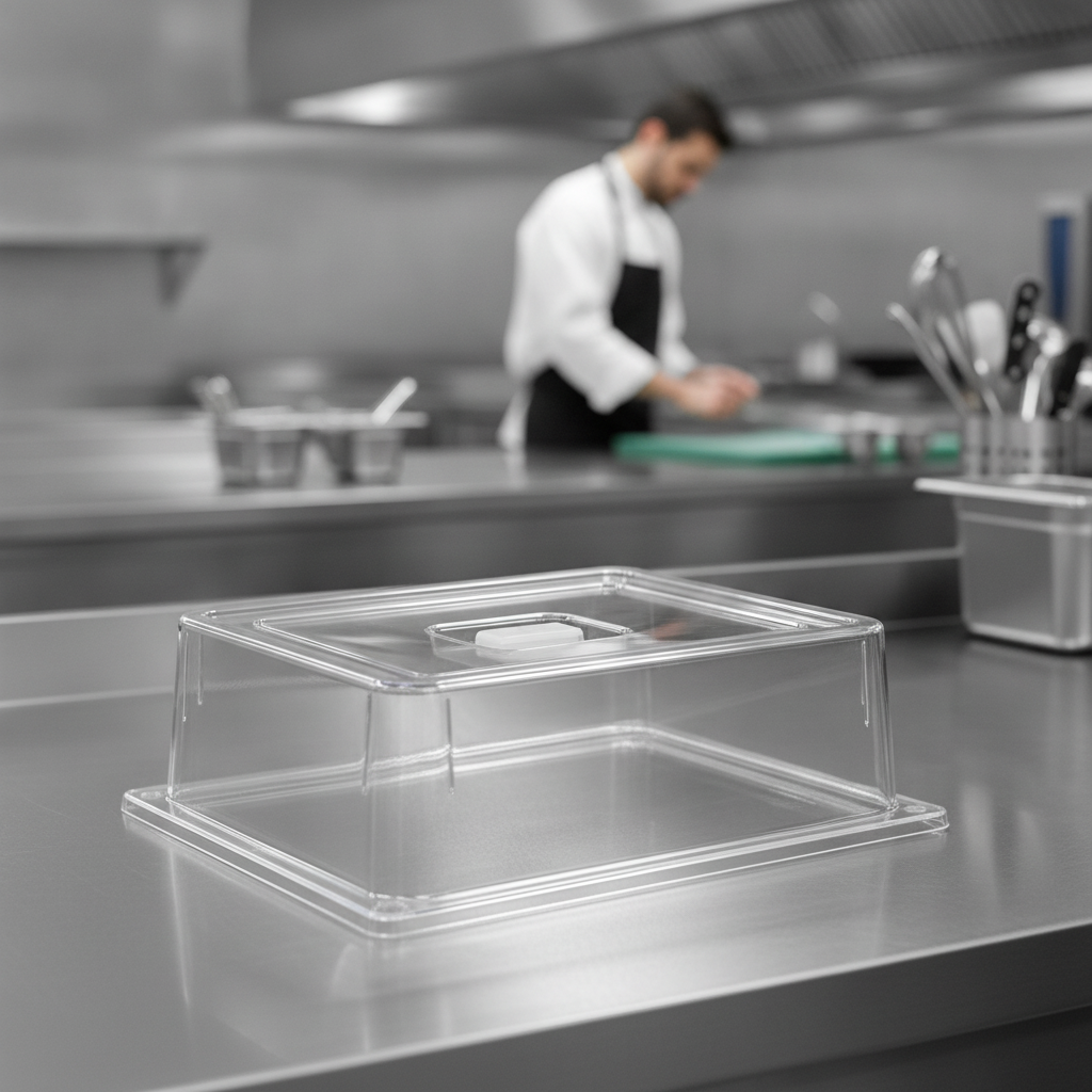 Polycarbonate GN 1/2 Lid for Food Storage