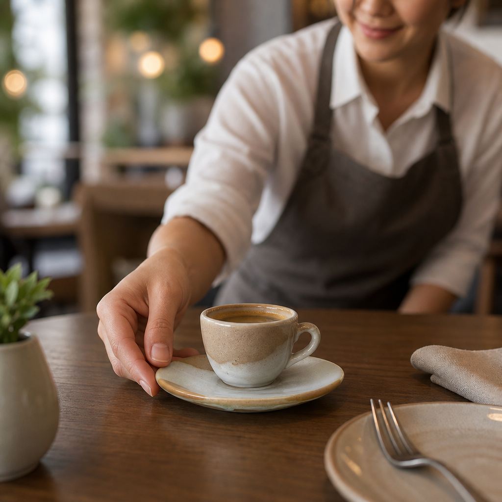 Stoneware Espresso Saucers 127mm for Casual Dining (Pack of 24)