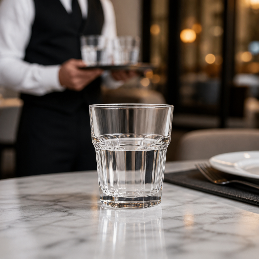 Clear Polycarbonate American Tumblers 255ml for Outdoor Events (Pack of 36)