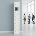 Powder Coated Steel Lockers 450mm Deep for Schools & Workplaces