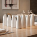 Super Vitrified Ceramic Bud Vase 125mm for Table Settings (Pack of 6)