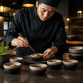 Small Dishes 80mm Black Stoneware for Everyday Use (Pack of 12)