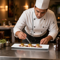 Oblong Plates x 330 110mm Vitrified Ceramic for Restaurants (Pack of 6)