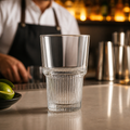 Toughened Glass Hi Ball Tumblers 350ml for Busy Bars (Pack of 24)