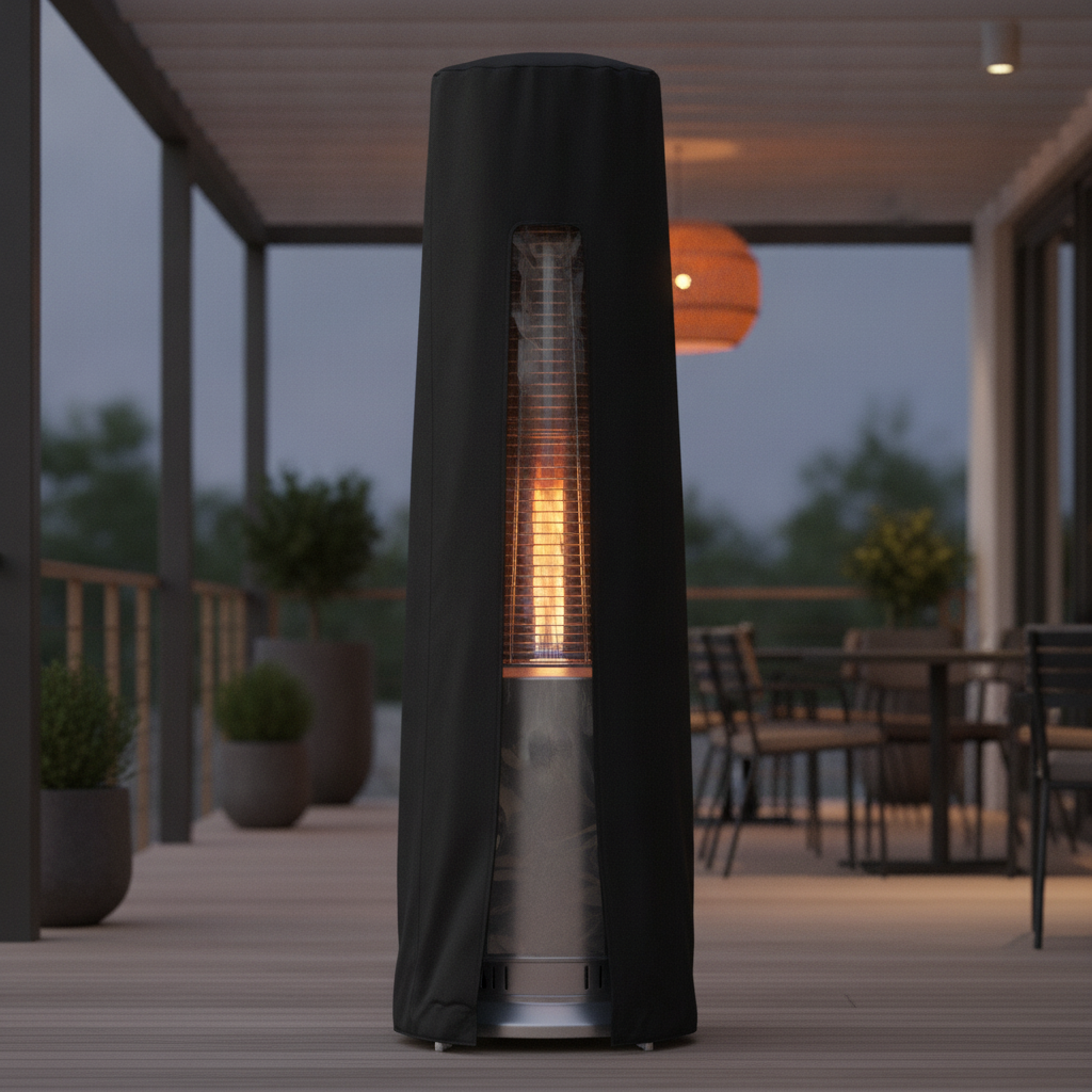 Polyester Flame Heater Cover 2100mm for Outdoor Use