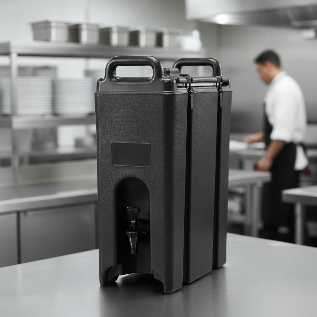 High Density Polyethylene Insulated Beverage Dispenser 18L for Catering Events