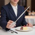 18/0 Stainless Steel Dessert Forks for Elegant Dining (Pack of 12)