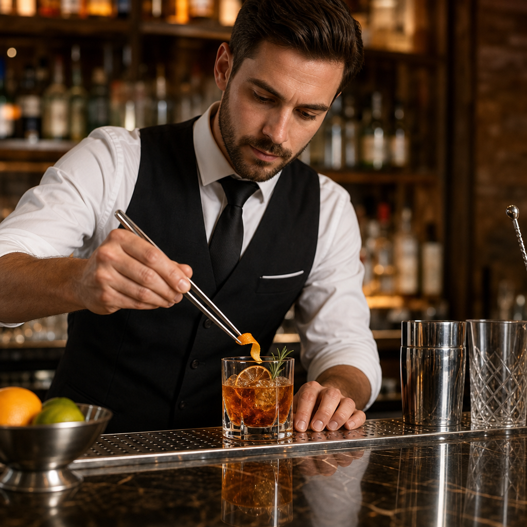 Glass Double Old Fashioned Glasses 360ml for Cocktail Service (Pack of 12)