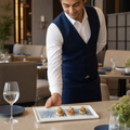 Tasting Trays Blue Vitrified Ceramic for Everyday Service (Pack of 6)