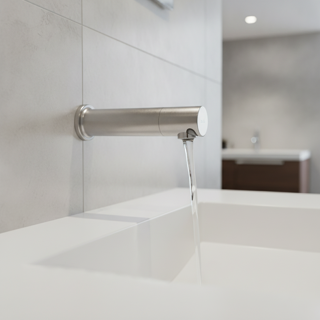 Stainless Steel Sensor Operated Tap 150mm for Hand Washing
