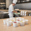 Paper Sauce Pots 1oz for Fast Food & Events (Pack of 250)