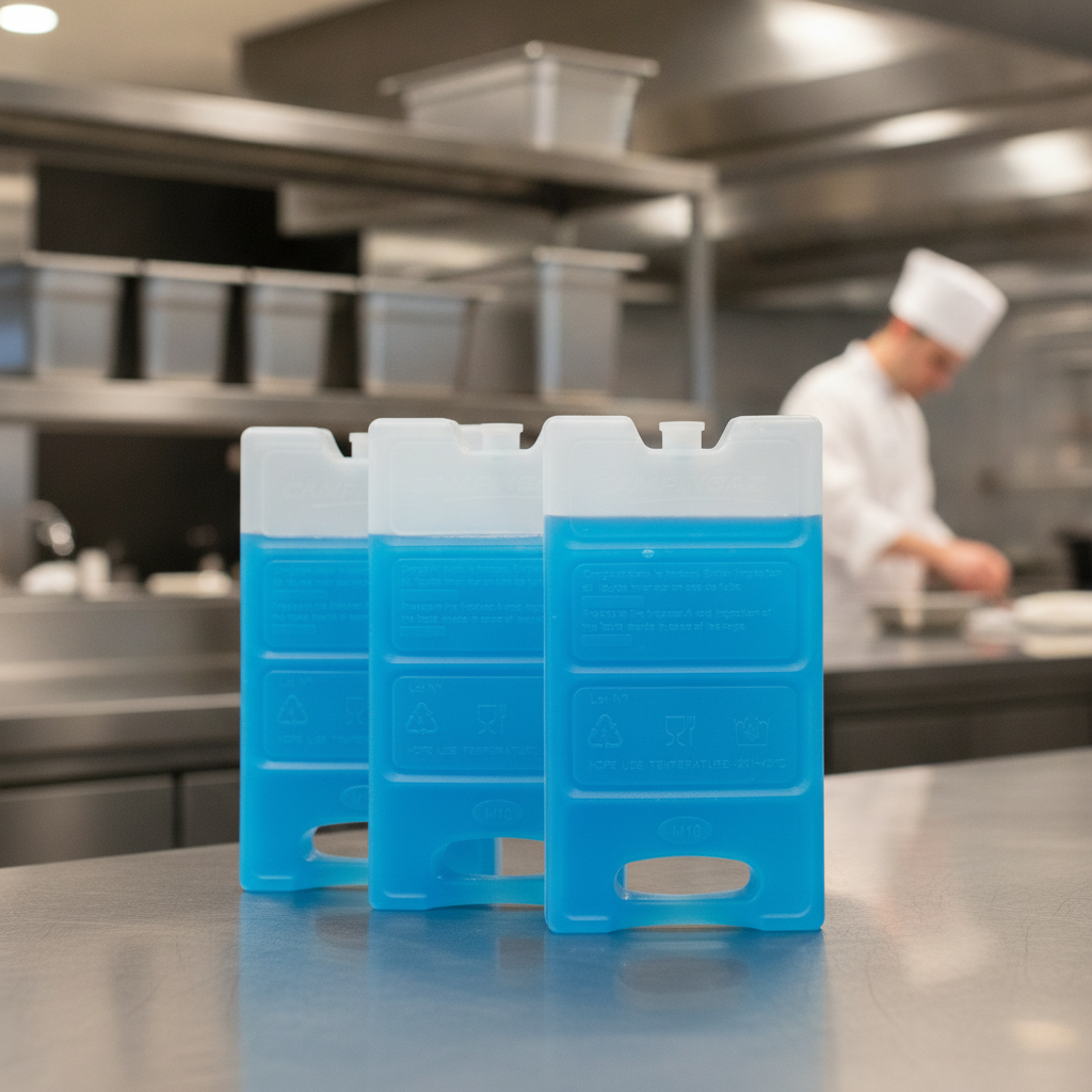 Reusable Blue Ice Pack 185x95mm for Coolers and Camping