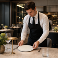 Round Elevations Side Plates 100mm White Fine China for Upscale Dining (Pack of 12)