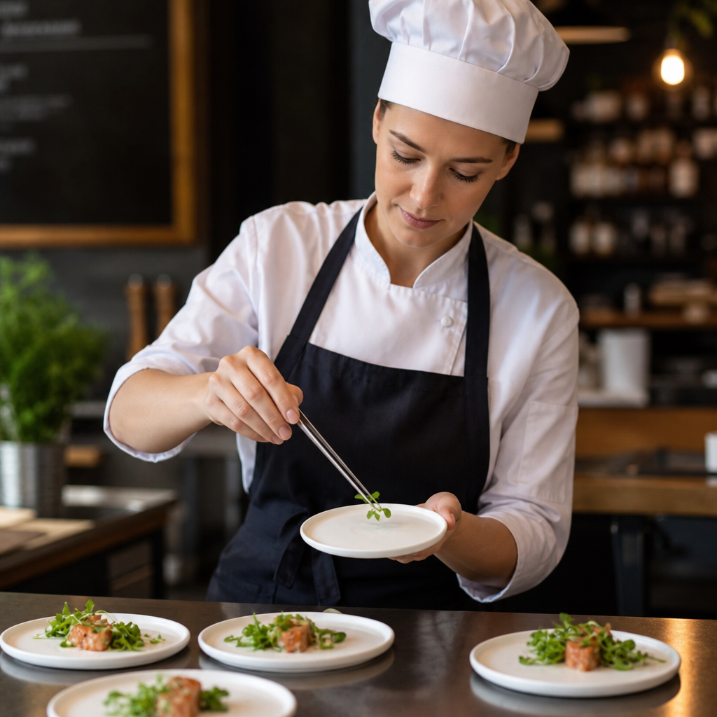 Flat Round Plates 150mm Porcelain for Catering & Hospitality (Pack of 6)