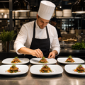 Large Square Plates 300mm Porcelain for Restaurants (Pack of 6)