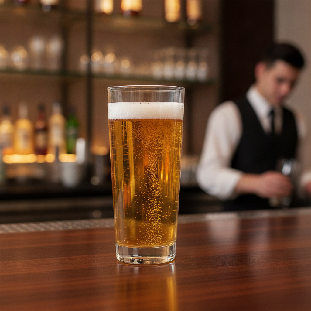 Glass Nucleated Tumbler 285ml for Pubs & Bars (Pack of 12)