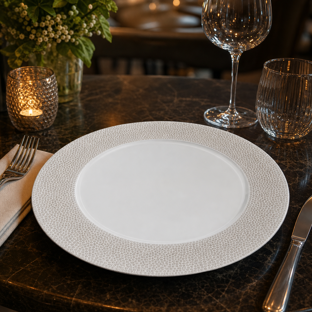 Isla Spinwash Sand Presentation Plates 305mm for Elegant Dining (Pack of 12)