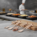 18/10 Stainless Steel Small Serving Tongs for Buffets (Pack of 6)