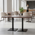 Timber Rectangular Table Top 1200x700mm for Commercial Use