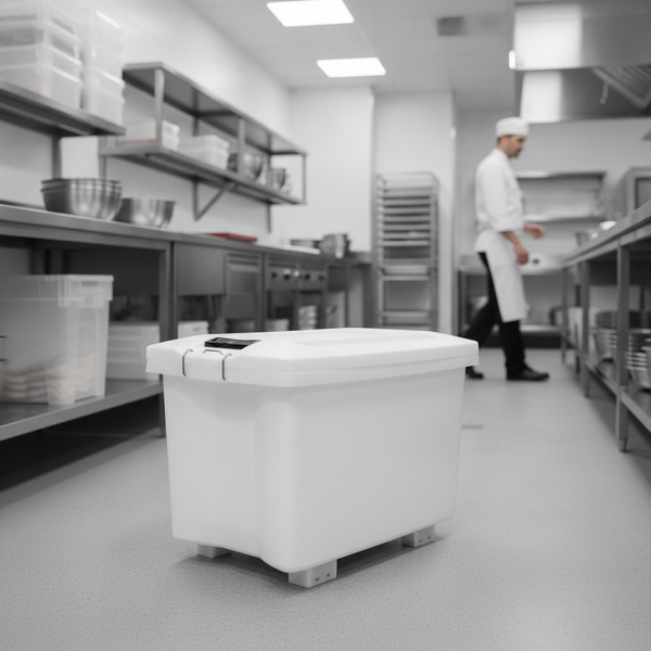 Wheeled Food Storage Container
