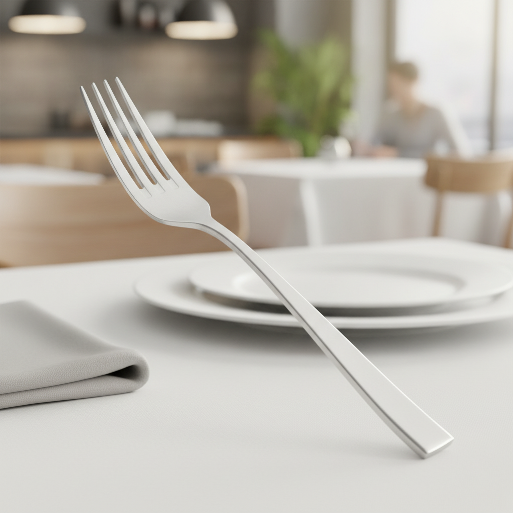 Stainless Steel Dessert Forks 183mm for Dining Tables (Pack of 12)
