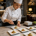 Square Trays 100mm Fine China for Upscale Dining (Pack of 12)