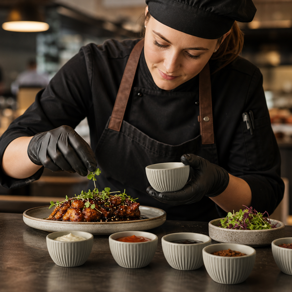 Dip Bowls 30ml Grey Melamine for Catering & Hospitality (Pack of 6)