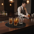Plastic Non-Slip Mat 310mm for Safe Transport of Drinks